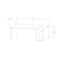 Miniatyrbild 6 av 6: Table basse L86,8 cm - MEMO