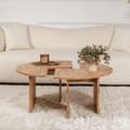 Miniatyrbild 3 av 7: Lot de 2 tables basses L90 cm - MOIRA