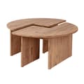 Miniatyrbild 1 av 7: Lot de 2 tables basses L90 cm - MOIRA