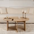 Miniatyrbild 3 av 7: Lot de 2 tables basses L90 cm - MOIRA
