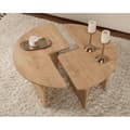 Miniatyrbild 5 av 7: Lot de 2 tables basses L90 cm - MOIRA