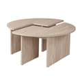 Miniatyrbild 1 av 7: Lot de 2 tables basses L90 cm - MOIRA