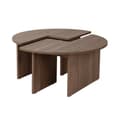 Miniatyrbild 1 av 7: Lot de 2 tables basses L90 cm - MOIRA