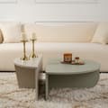 Miniatyrbild 5 av 9: Lot de 2 tables basses L90 cm - ORION