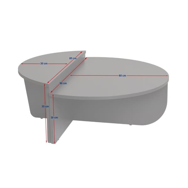 Lot de 2 tables basses L90 cm - ORION