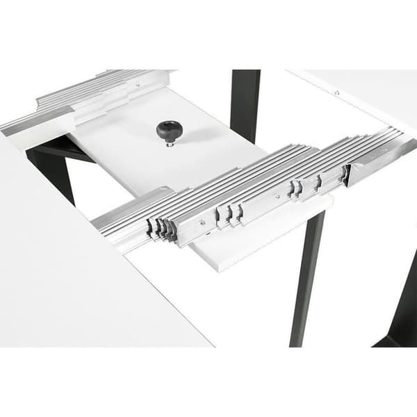 Förlängningsbar konsolbord TECNO PREMIUM i natur ek med fulla förlängningar 90x40/300 cm
