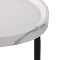 Miniatyrbillede 3 af 3: Sofabord Versa Nela Hvid 30 x 60 x 45 cm