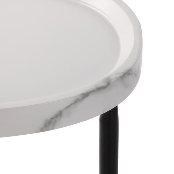 Sidebord Versa Nela Hvit 30 x 60 x 45 cm