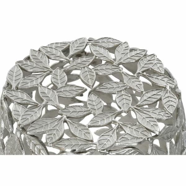 sidobord i aluminium med luckor (40 x 40 x 45 cm)