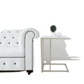 Miniatyrbillede 1 af 4: Moderne C-formet sidebord, stilfuldt design, pladsbesparende, nem montering