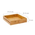Miniatyrbild 6 av 6: Sidobord - RELAXDAYS - Bambu med låda - Natu Wood - Contemporary