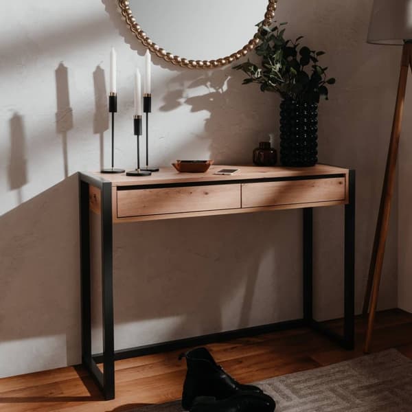 Konsolbord, 100x75x35 cm, Grå