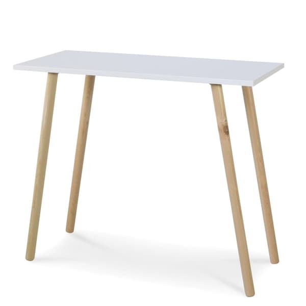 Konsolbord, 90x30 cm, Hvid