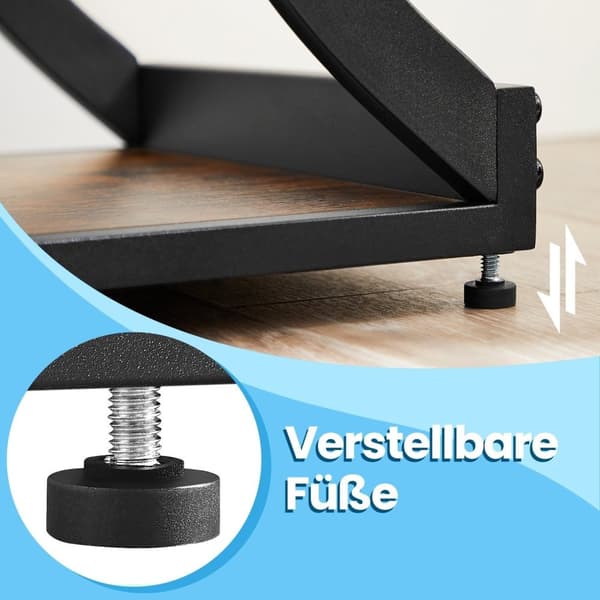 Rootz Flurt Console Table - Hallway Table - Entryway Table - Rumbesparende design - 120 cm x 30 cm x 80 cm