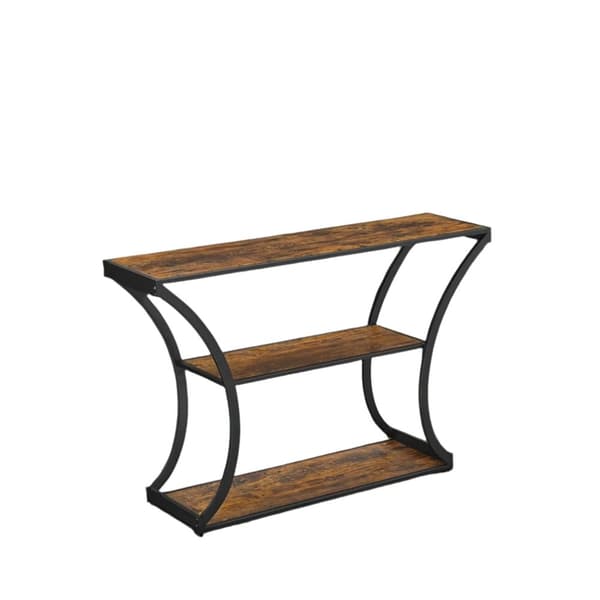 Rootz Flurt Console Table - Hallway Table - Entryway Table - Rumbesparende design - 120 cm x 30 cm x 80 cm