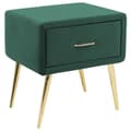 Miniatyrbillede 1 af 9: FLAYAT Sengebord Smaragd Velour Lumarko!