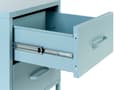 Miniatyrbillede 7 af 10: Lyseblåt metal sengebord MALAVI Lumarko!