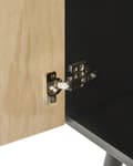 Miniatyrbillede 6 af 9: DALCROSS Sengebord Brun/Sort Lumarko!