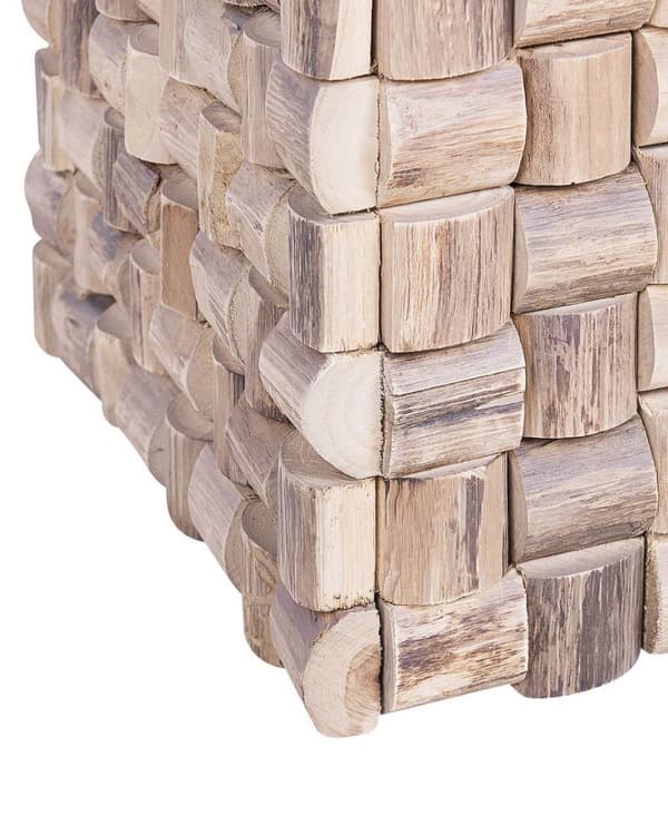 CAJEME Sidobord Teak Ljusbrun Lumarko!