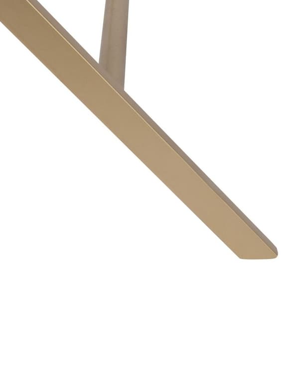 VIVY Sidebord Glas Sølv Lumarko!