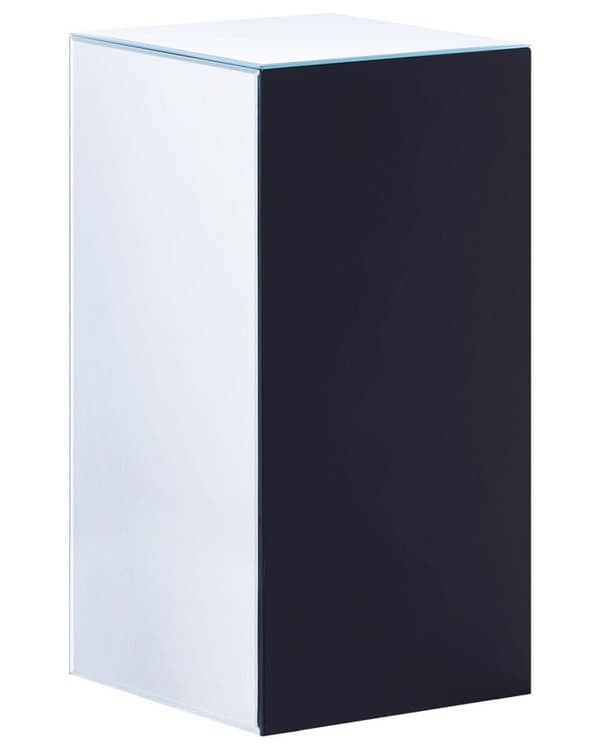 Kommode LORRIS Glas Sølv Lumarko!