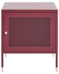 Miniatyrbillede 5 af 9: OSSETT Sengebord Metal Burgund Lumarko!