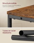 Miniatyrbillede 6 af 7: Smalt sidebord med stikdåse, natbord i 3 niveauer, endebord, til små rum, magasinreol,