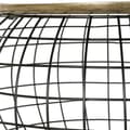 Miniatyrbild 3 av 3: Sidobord DKD Home Decor 80 x 80 x 44 cm Svart Gyllene Aluminium Plast