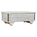 Miniatyrbild 2 av 3: Sidobord DKD Home Decor MB-182010 Vit Gyllene Metall Mangoträ 115 x 60 x 45 cm