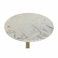 Miniatyrbild 2 av 4: Sidobord DKD Home Decor Vit Gyllene 40 x 40 x 61 cm