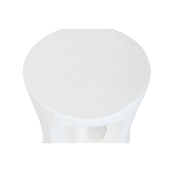 Sidobord Home ESPRIT Vit 35,5 x 35,5 x 51 cm