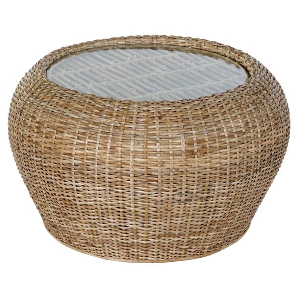 Sofabord DKD Home Decor 8424001825165 82 x 82 x 48 cm Krystal Natur Aluminium