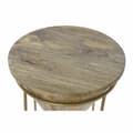 Miniatyrbillede 2 af 2: Sofabord DKD Home Decor Metal Mangotræ (40 x 40 x 45 cm)