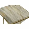 Miniatyrbillede 2 af 2: Sofabord DKD Home Decor Metal Mangotræ (40 x 40 x 45 cm)