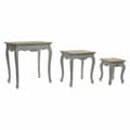 Miniatyrbillede 1 af 2: Sæt med 3 borde DKD Home Decor Træ Hvid (60 x 40 x 61 cm) (3 pcs)