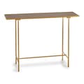 Miniatyrbillede 1 af 2: Sofabord Sort Gylden Krystal Metal (33 x 77 x 110 cm)