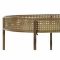 Miniatyrbillede 3 af 4: Sofabord DKD Home Decor 59 x 59 x 50 cm Natur Metal