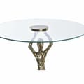 Miniatyrbillede 3 af 3: Sofabord DKD Home Decor Krystal Gylden Aluminium 46 x 46 x 57 cm