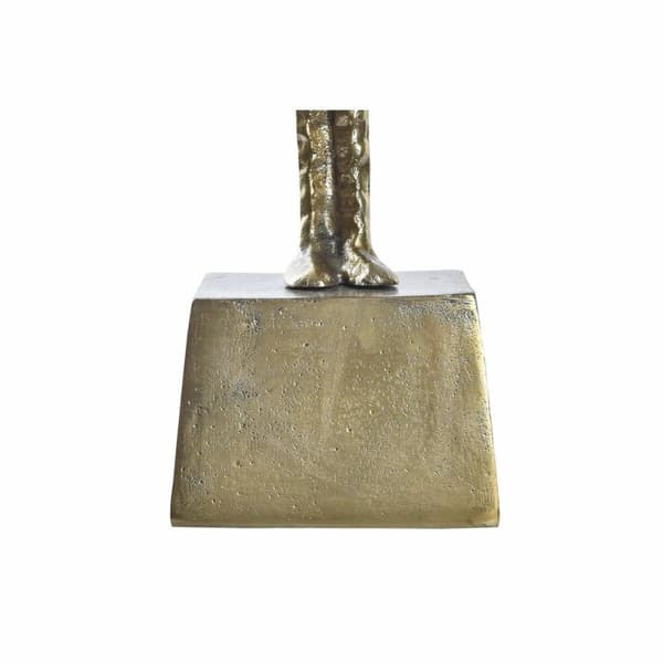 Sofabord DKD Home Decor Krystal Gylden Aluminium 46 x 46 x 57 cm