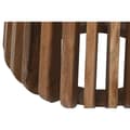 Miniatyrbillede 4 af 4: Sofabord DKD Home Decor Hvid Natur Marmor Mangotræ 47 x 47 x 58 cm