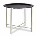 Miniatyrbillede 2 af 2: Sofabord Hvid Sort Metal 62 x 48,5 x 62 cm (4 enheder)