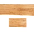Miniatyrbillede 2 af 3: Sofabord Live Edge 120 x 60 x 46 cm Brun Sort Akacie