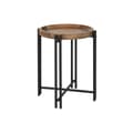 Miniatyrbillede 1 af 5: Lille serveringsbord Home ESPRIT Træ Metal 50 x 50 x 60 cm