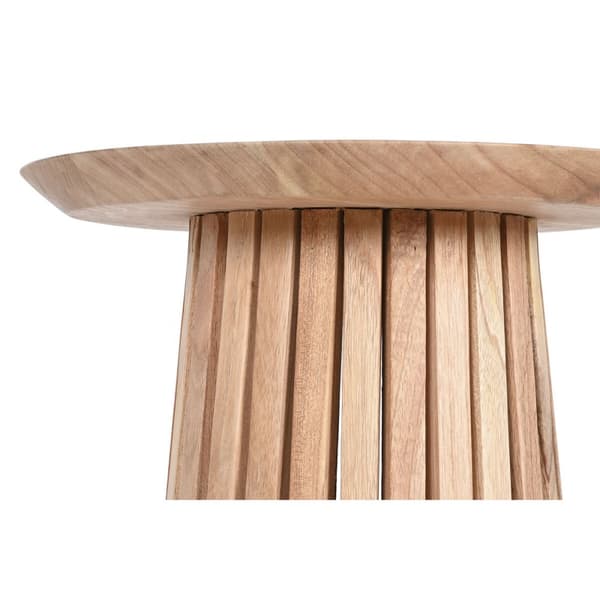 Lille serveringsbord Home ESPRIT Natur Cedertræ 40 x 40 x 60 cm