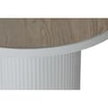 Miniatyrbillede 3 af 3: Sofabord Home ESPRIT Hvid Metal Træ MDF 46 x 46 x 56 cm