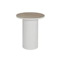 Miniatyrbillede 1 af 3: Sofabord Home ESPRIT Hvid Metal Træ MDF 46 x 46 x 56 cm