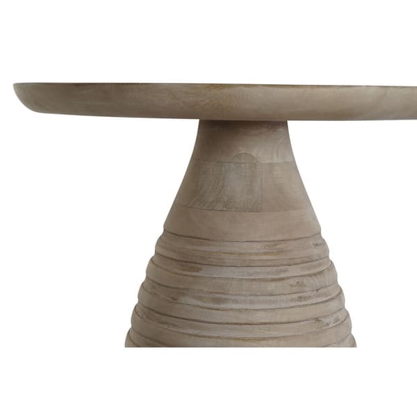Sofabord Home ESPRIT Gylden Natur Træ Metal 41 x 41 x 53 cm