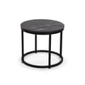 Miniatyrbillede 4 af 4: Sæt med 2 borde Versa Aurea 48 x 48 x 42 cm 80 x 80 x 48 cm