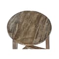 Miniatyrbillede 5 af 5: Sofabord Home ESPRIT Hvid Brun 45 x 45 x 45 cm