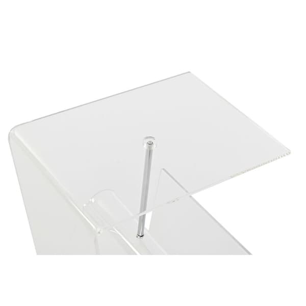 Lille serveringsbord DKD Home Decor Gennemsigtig 40 x 30 x 44 cm